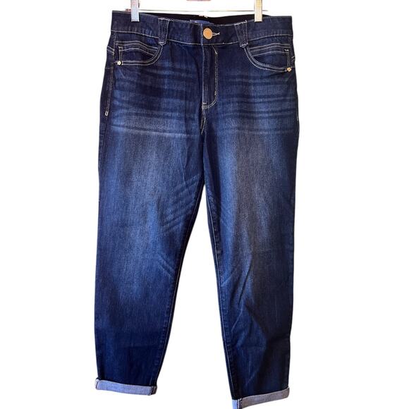Democracy Mid Rise Ab-solution Ankle Skimmer Jeans - Size 12 - Picture 1 of 7